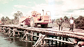 Militares vindos dos Sul do país deram início à construção da BR-163 Cuiabá - Santarém